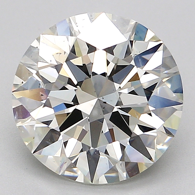 3.22 Carat Round Cut Natural Diamond