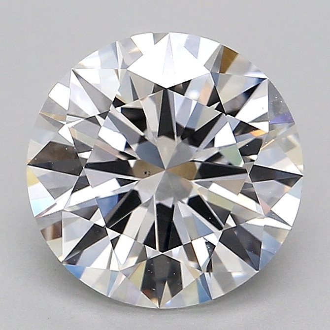 2.81 Carat Round Cut Natural Diamond